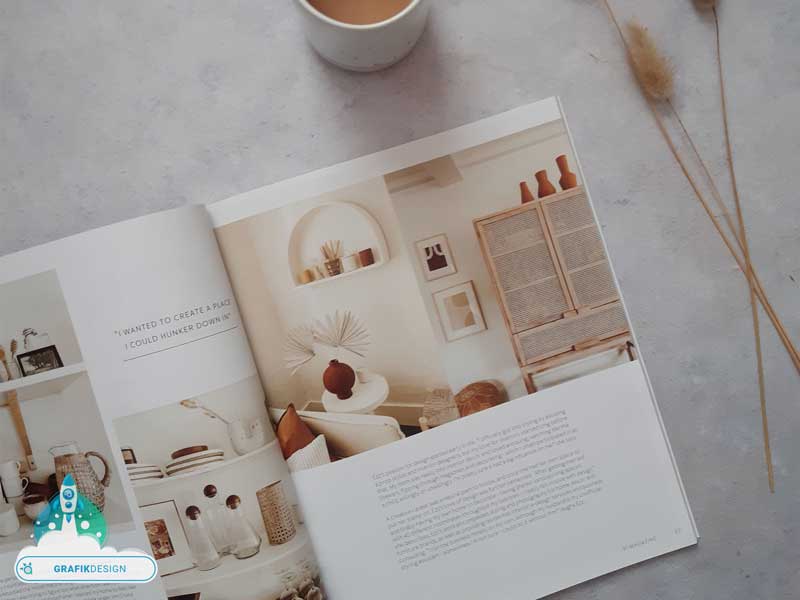 Grafikdesign - Kataloe & Zeitschriften Gestaltung
