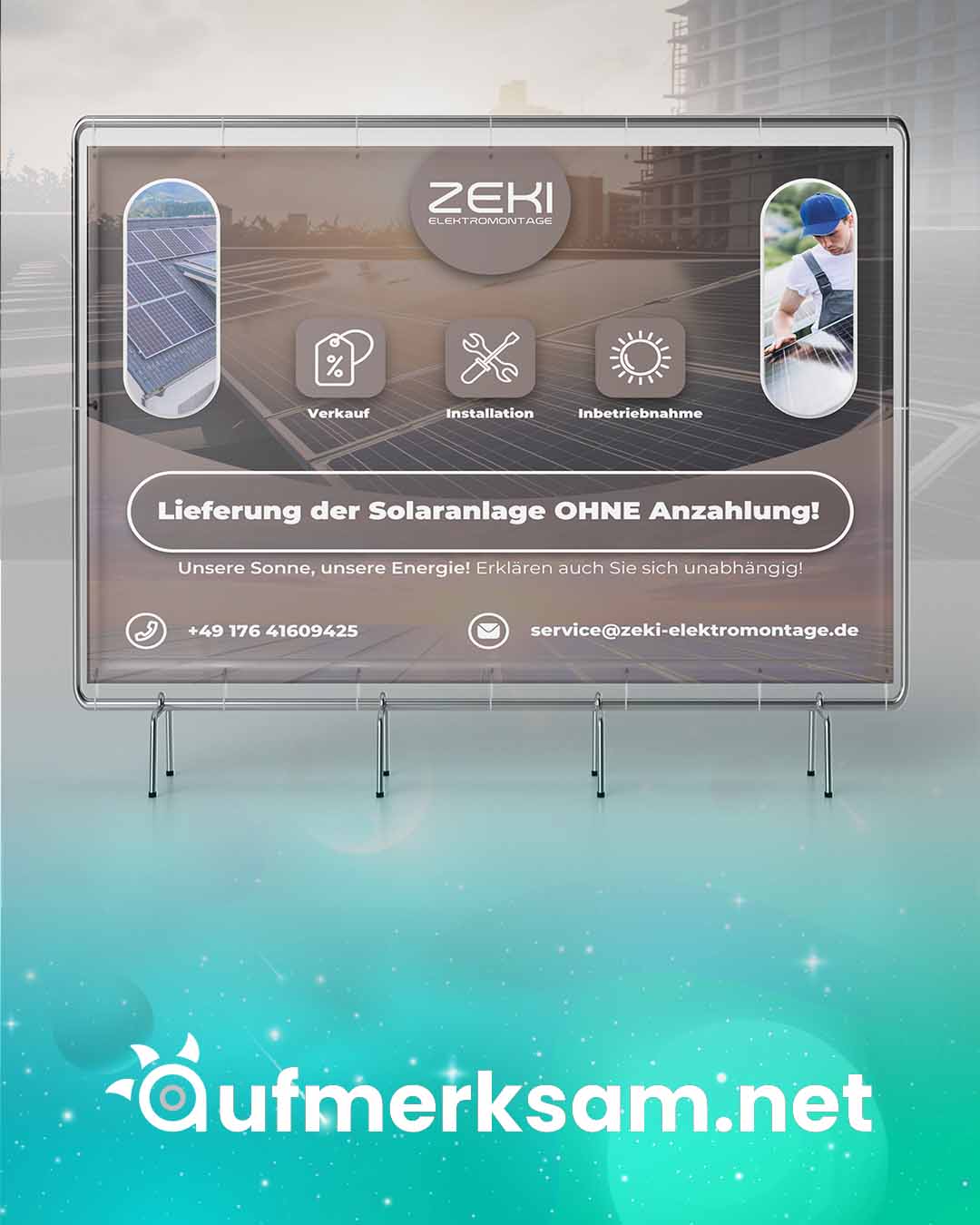 ZEKI Elektromontage - Banner 1